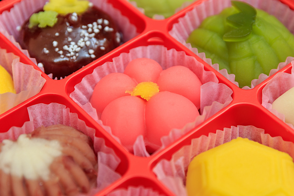 バレンタイン：チョコレート和菓子