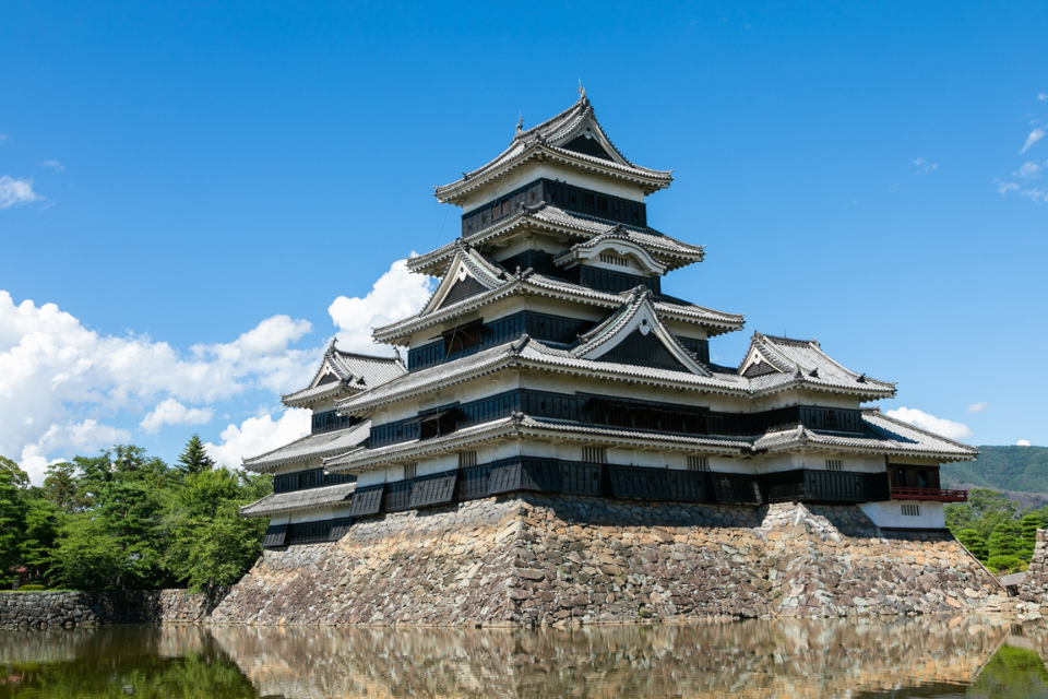 日本の文化の魅力が伝わってくる松本城
