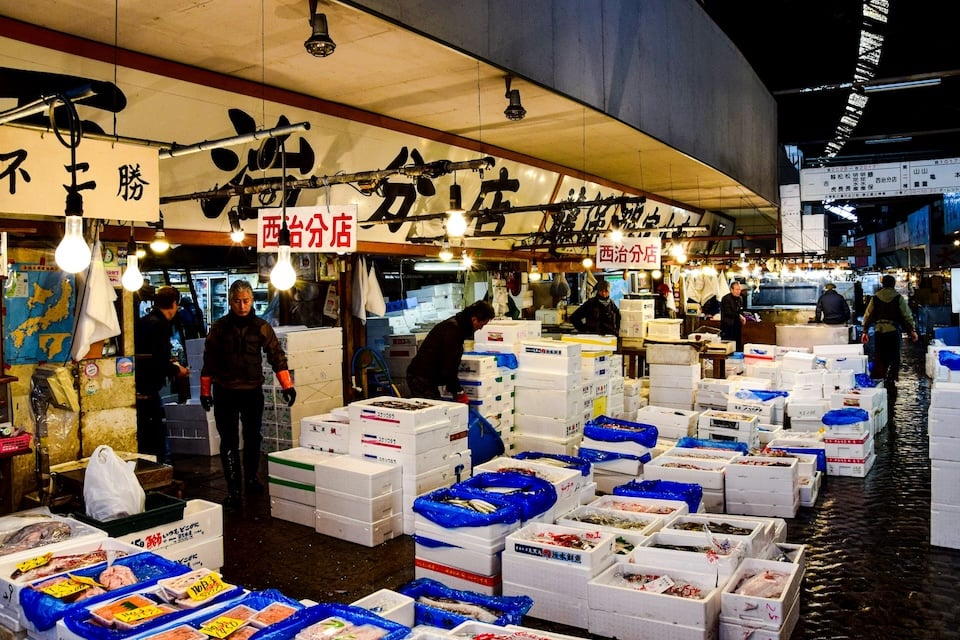 Tsukiji Outside Market