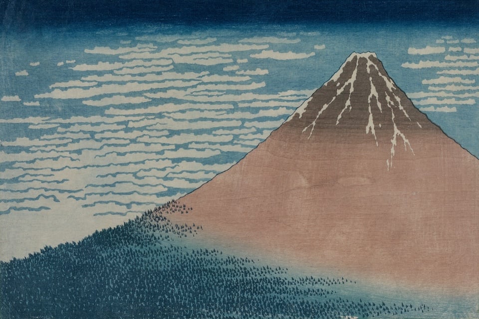 ukiyoe (color print of everyday life in the Edo period) (colour)