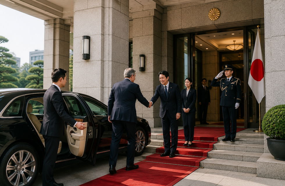 政府機関でのVIP対応