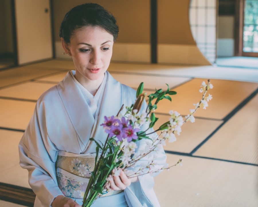 海外での華道の受容と影響