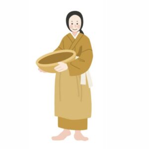 平安時代の庶民女性の服装イメージ