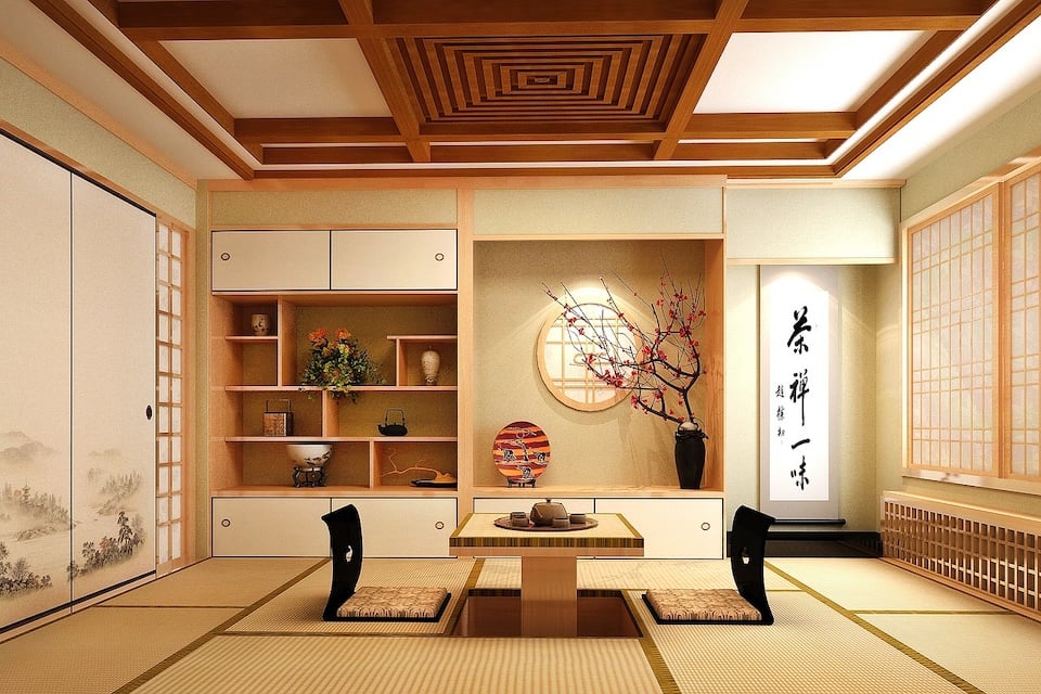 Ryokan's room