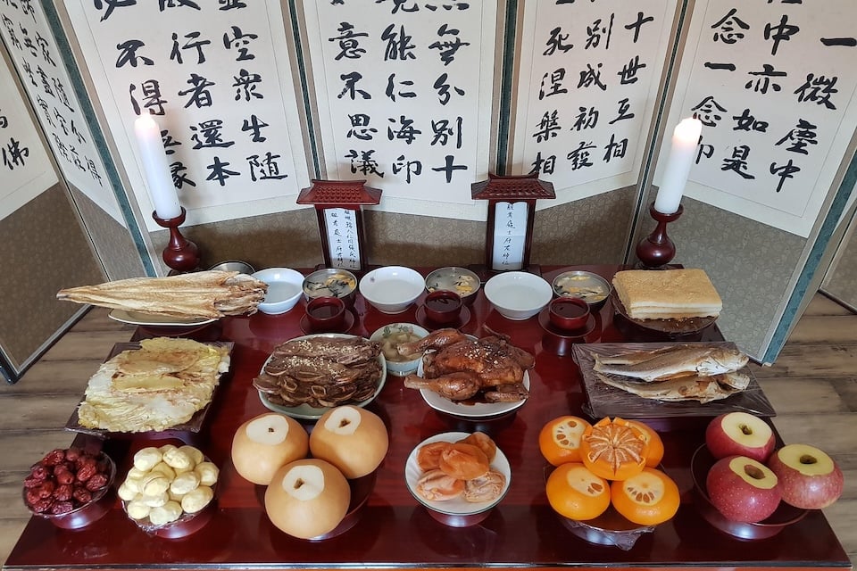 chuseok (Korean rice cake)