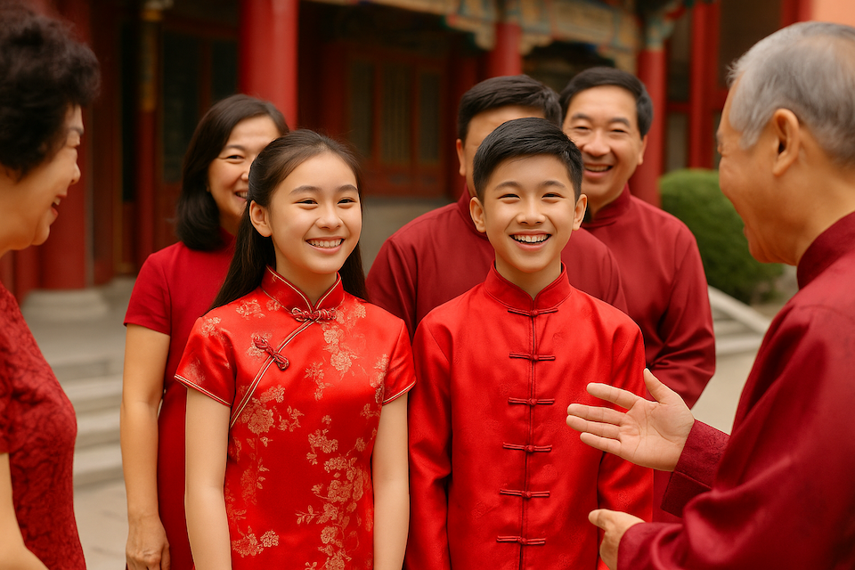 Chu Hua Yuan 中国15歳のお祝い