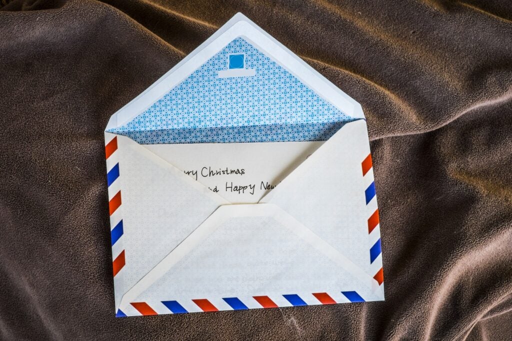 海外向けクリスマスカードの英語メッセージ例