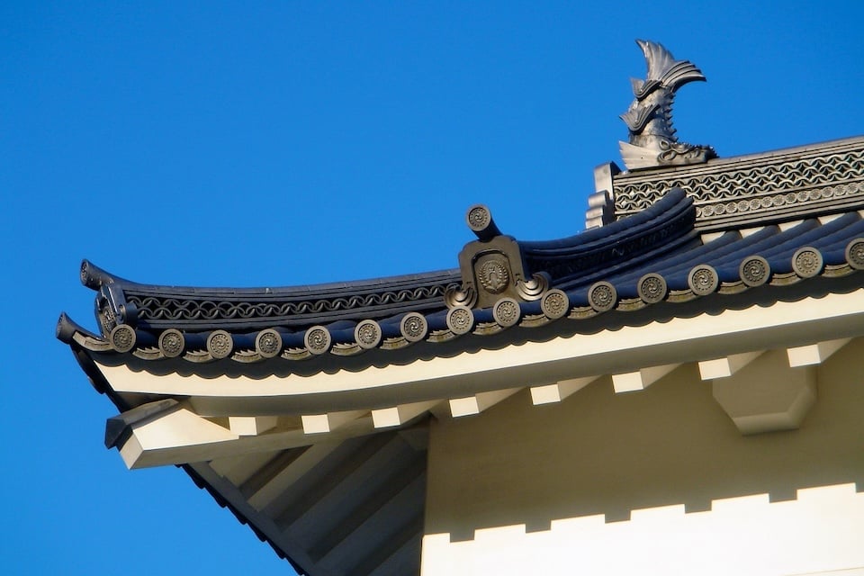 名古屋城のしゃちほこ