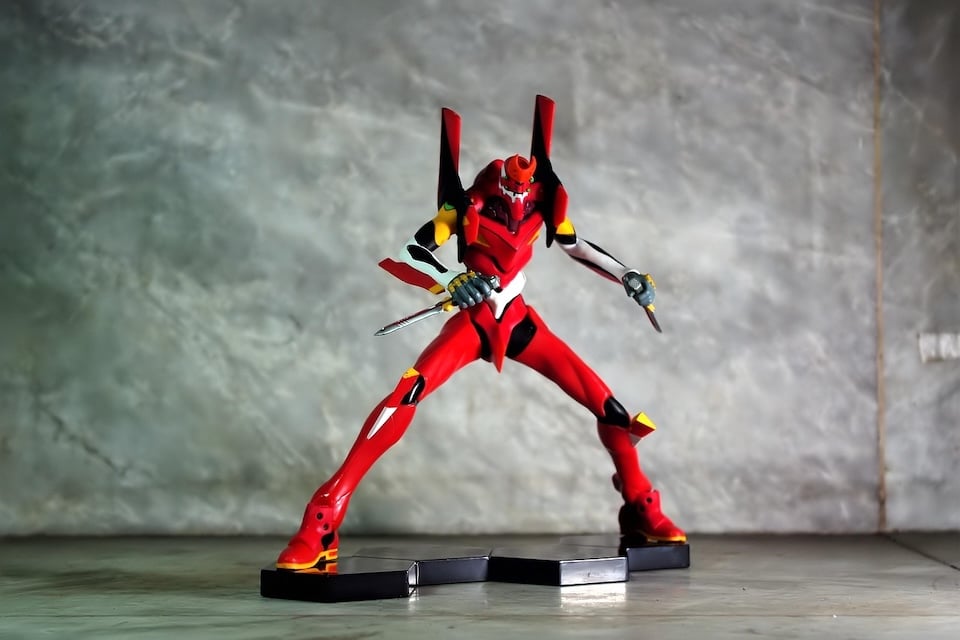 エヴァンエリオン エヴァ2号機 フィギア