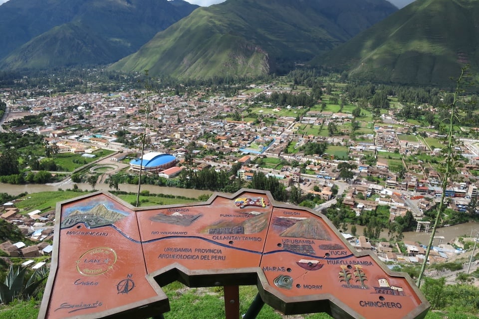 ペルー、ウルバンバの風景