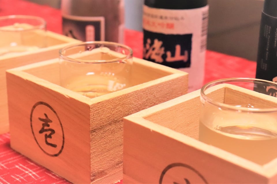 日本酒の利酒体験