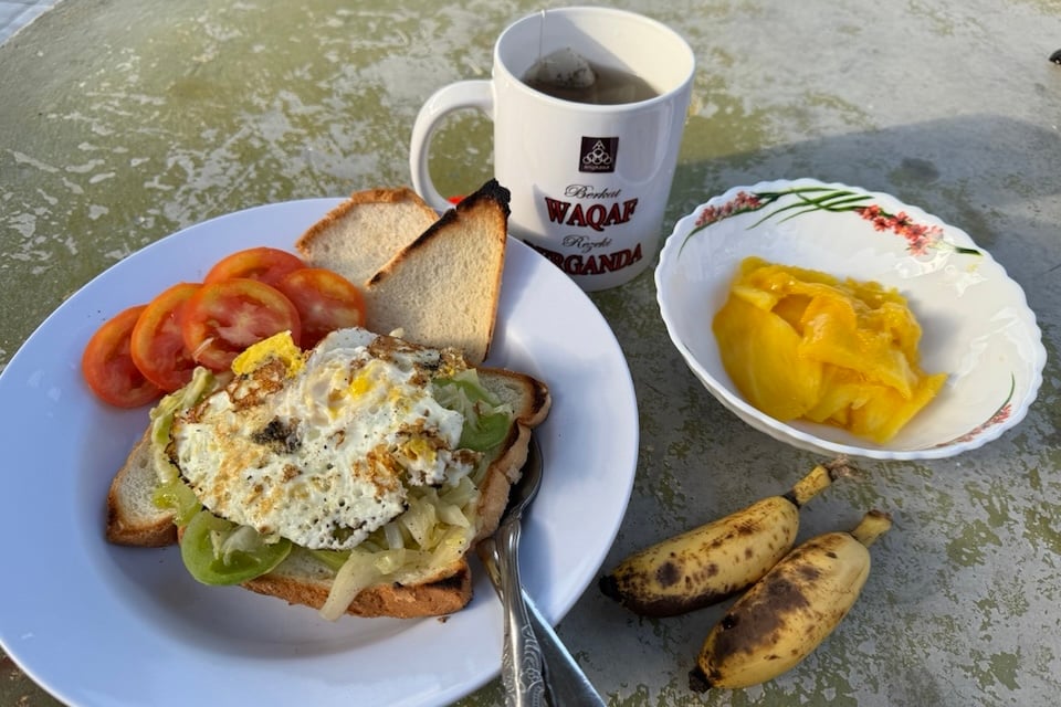 ハラール基準の食事の例