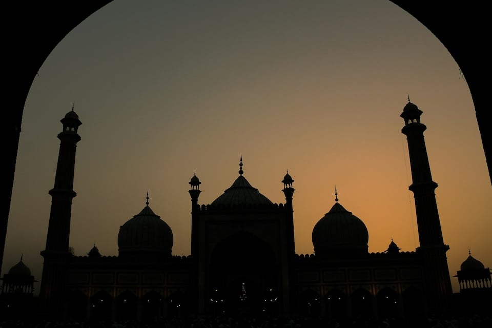 ラマダンの日のモスク