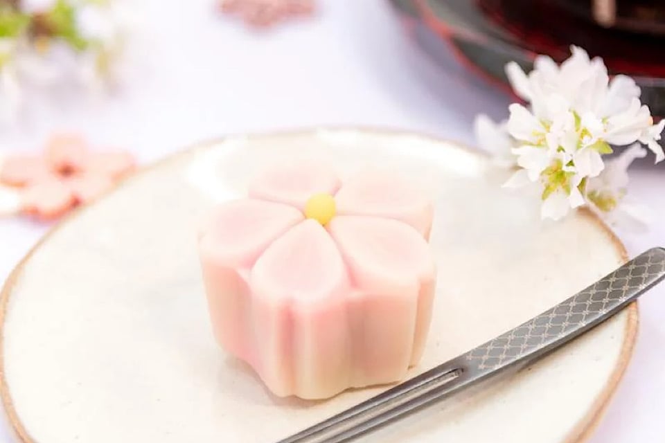 春の和菓子体験