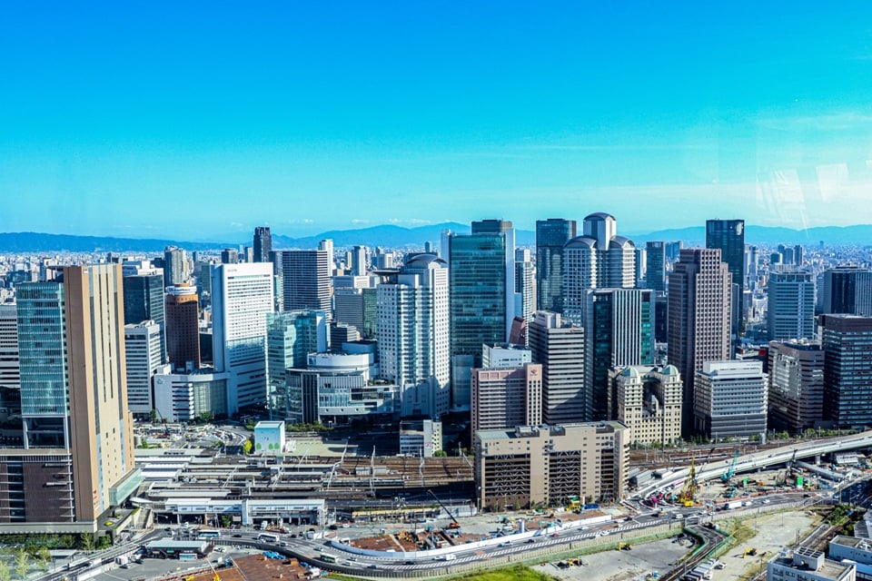大阪　梅田　風景