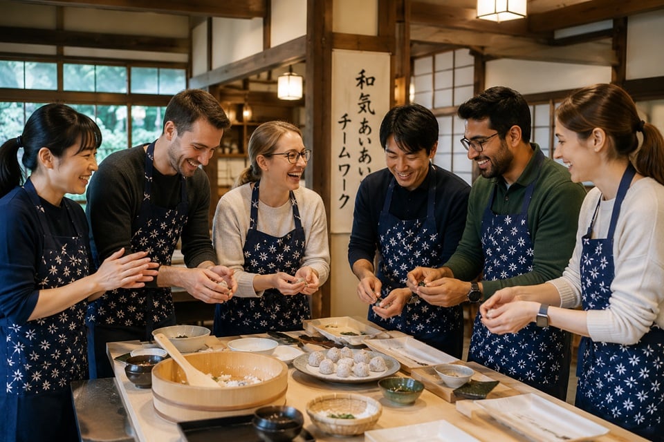 多国籍メンバー チームビルディング