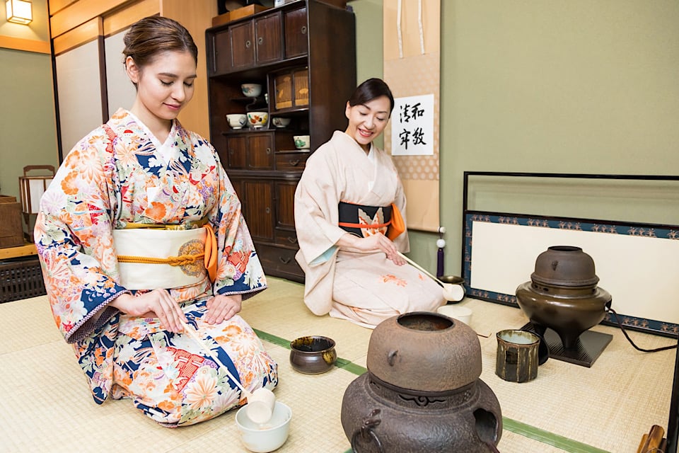 法人旅行：茶道体験
