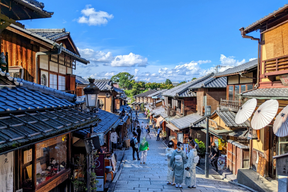 日本文化を感じられる街並みと和の風景