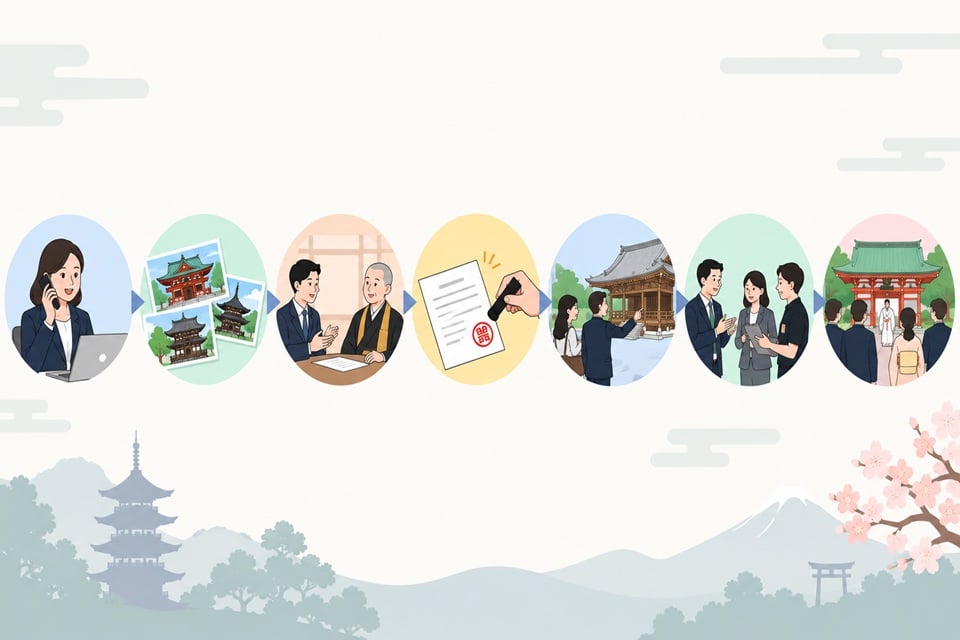 寺社・文化財の貸切は何か月前から相談すべき？
