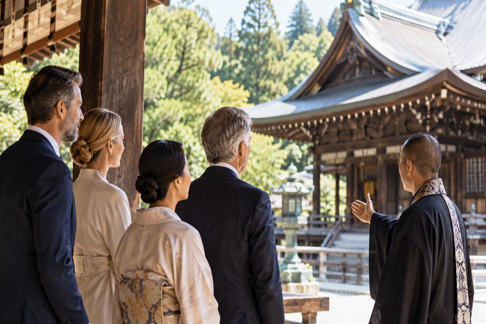 非公開の寺社・文化財でのVIP向け企画ならモテナス日本へ