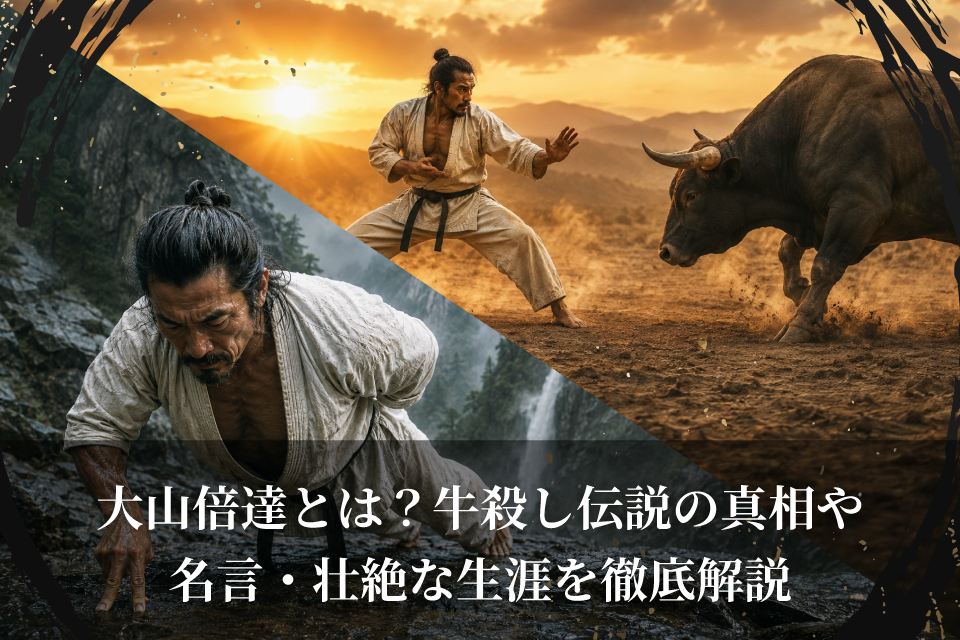 大山倍達とは？牛殺し伝説の真相や名言・壮絶な生涯を徹底解説